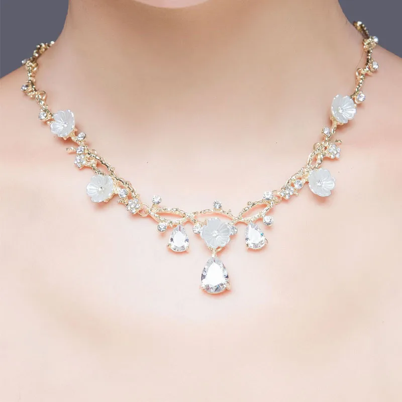 Женское свадебное платье с кристаллами FORSEVEN свадебные вечерние комплекты