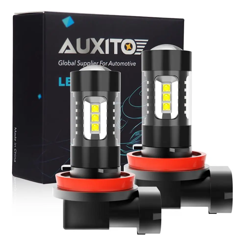 Автомобильные противотуманные фасветильник AUXITO 2x H16JP H11 H8 H9 6500K белые для Nissan Tiida