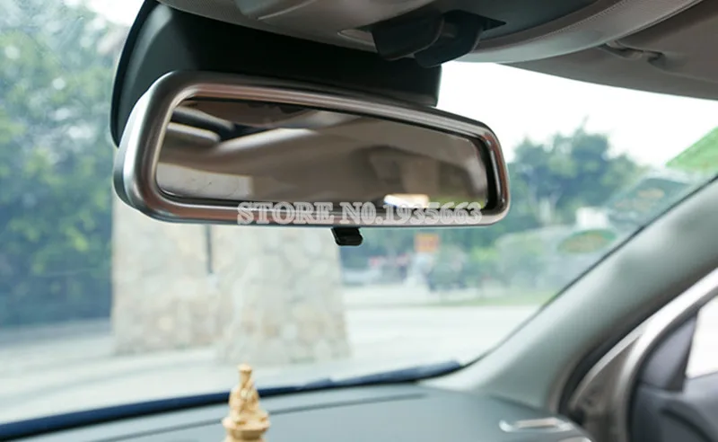 

For VOLVO XC60 Interior Rearview Mirror Frame Trim Cover 2009-2016 1pcs Car Decor Car Trim