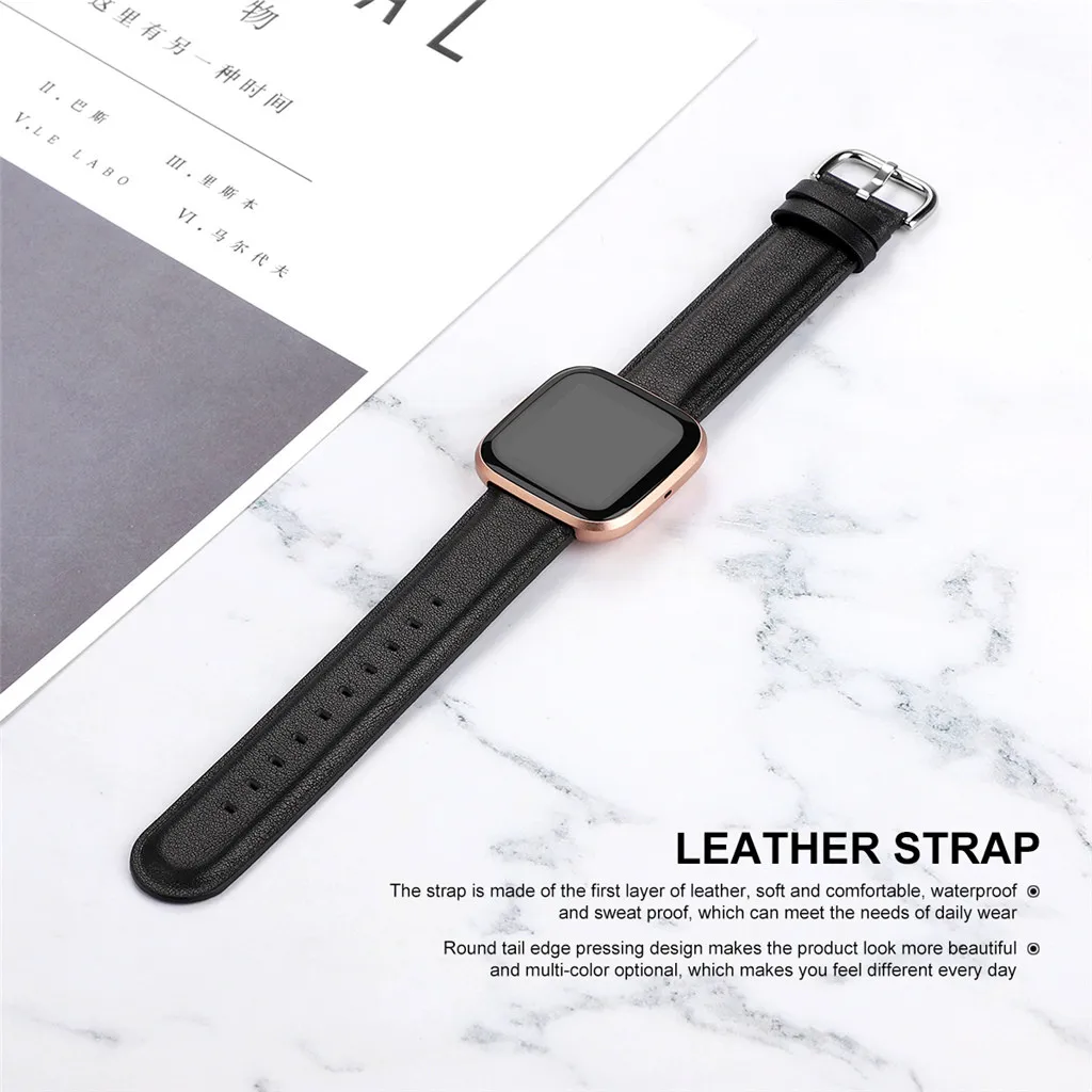 Кожаный спортивный ремешок CARPRIE для Fitbit Versa 2 сменный наручных часов fitbit versa