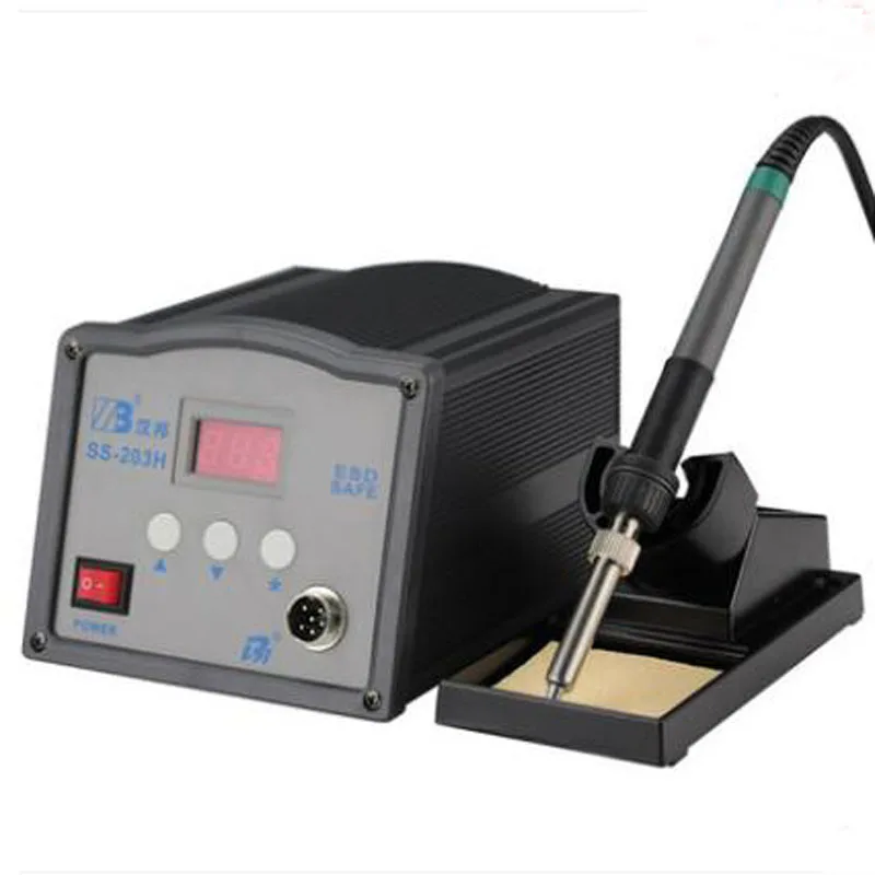 

Высокочастотная паяльная станция 90W150W Электрический паяльник термостат Регулируемая температура Электрический паяльник Luo 203H