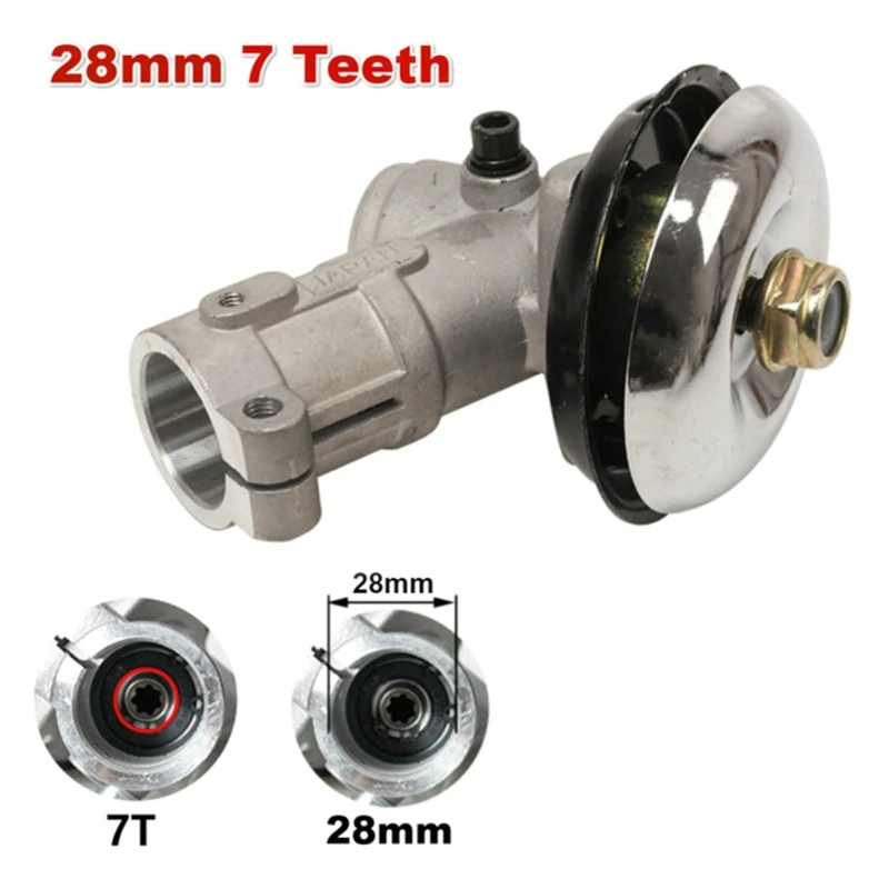 

7 9 Teeth 26mm/28mm Trimmer Gearbox Gearhead Brushcutter Grass Trimmer Replace 54DC
