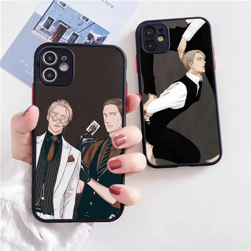 

Anime Twittering Birds Never Fly Phone Case For iphone 13 12 11 xr xs x 7 8 pro max Light black Soft TPU Silicone Clear Case