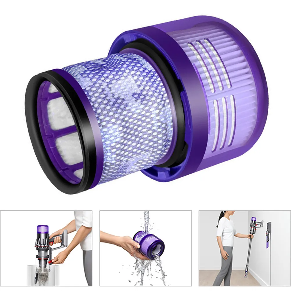 

1pc Premium Vacuum Filte Replacement Washable Rear Filter Element For Dyson V10 DIGITIAL SLIM FLUFFY / SV18 Vacuum Cleaner