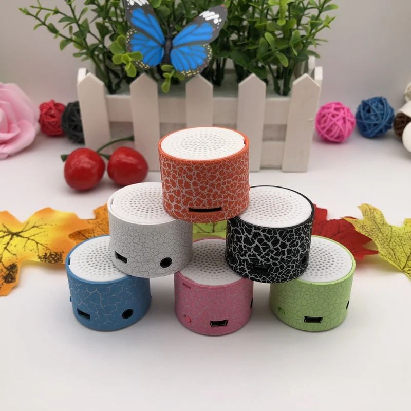 Портативный мини стерео динамик маленький громкий микрофон TF SD карта U-диск MP3