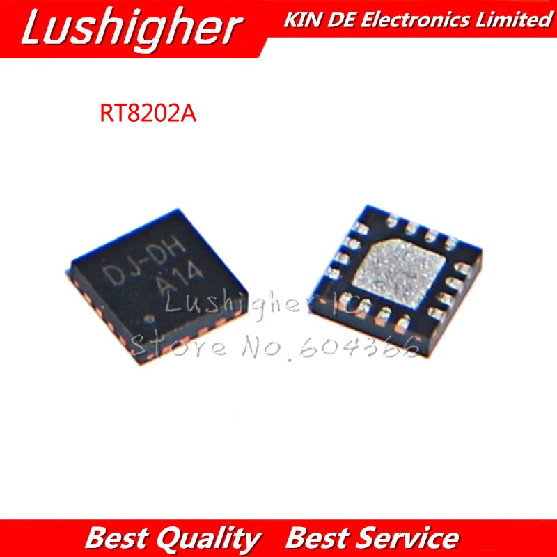 5 шт. RT8202A QFN RT8202 DJ CB CC CD CE RT8202APQW 16 чипы для ноутбуков новые