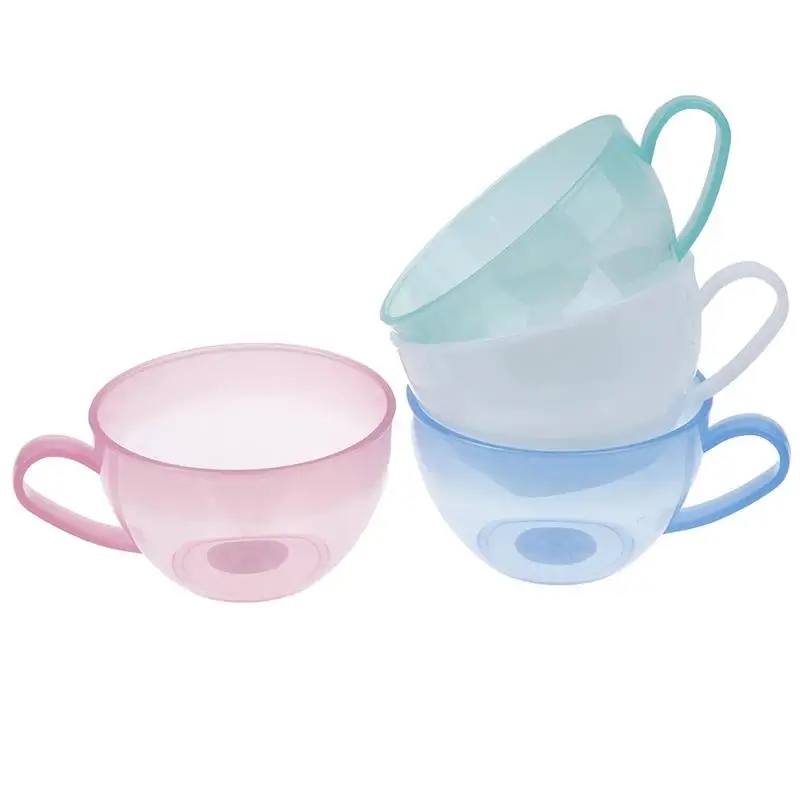 

Justdolife 1 предмет, однотонное чаша для смешивания красок пластик ручной Многоразовые Выпечки чаша миска для перемешивания для кухни выпечки и...