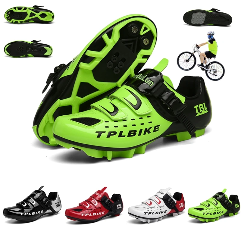 

New High Quality Professional MTB Cycling Shoes Men Durable Self-Locking Cleat Bicycle Shoes Outdoor Riding Sneakers Sport Shoes