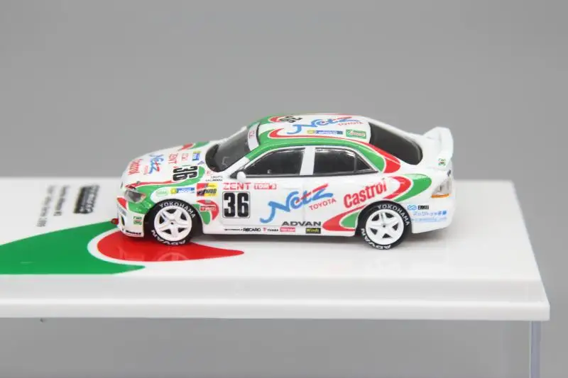 1:64 1999 TOYOTA ALTEZZA N1 36 Металлический Литой Сплав игрушечные модели автомобилей для