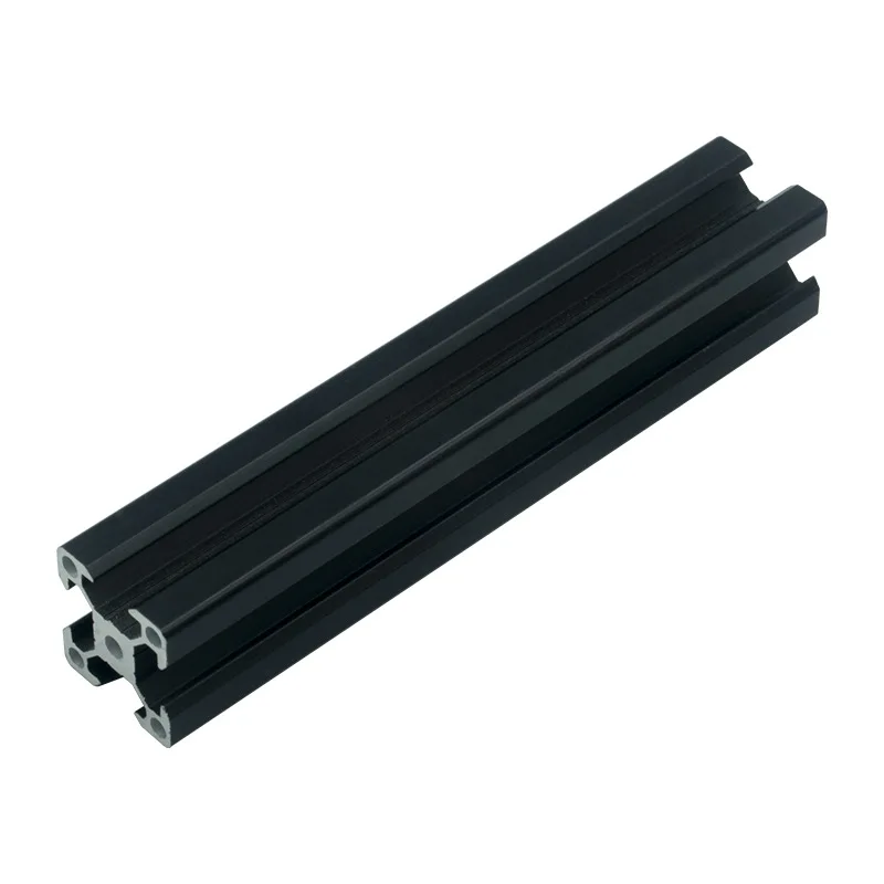 2pcs Black 2020 V- Slot Aluminum Profile European Standard Extrusion Frame 100mm-1200mm Anodized Linear For CNC 3D Printer Parts |
