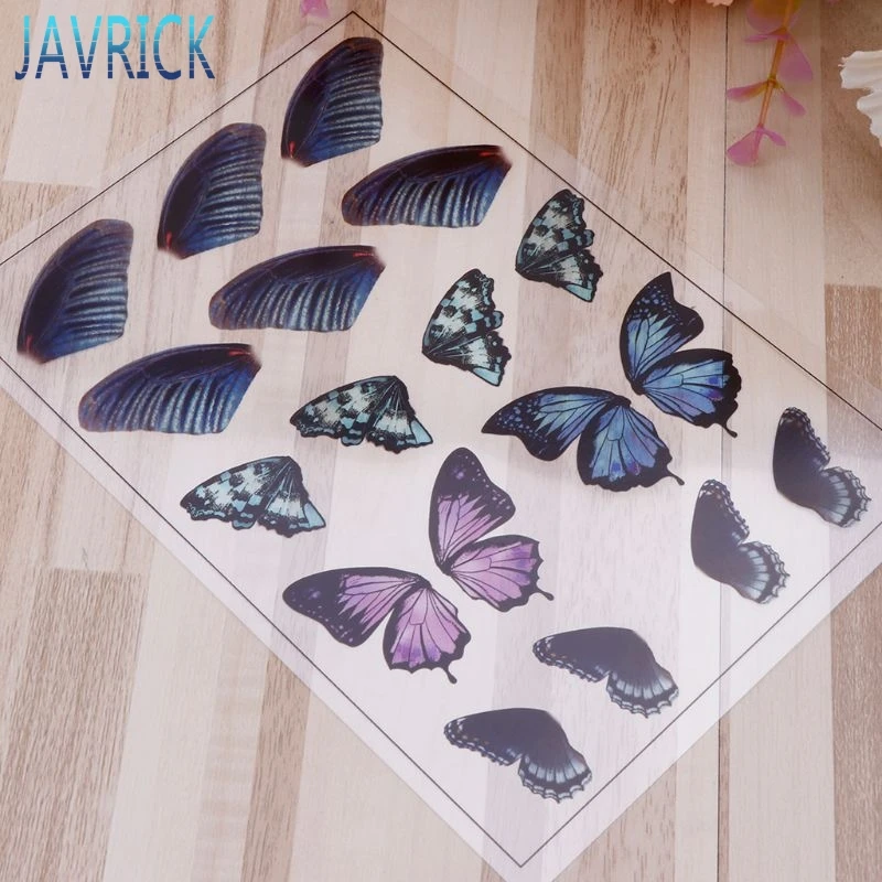 Материалы из эпоксидной смолы лист форма для украшения искусственные крылья