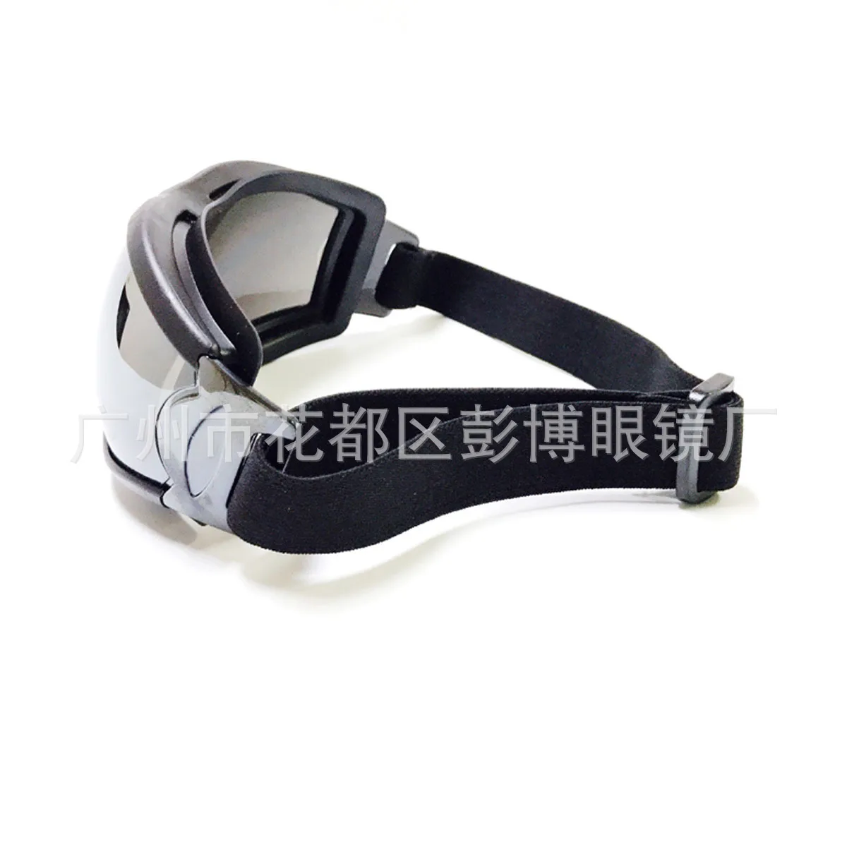 Лыжные очки с покрытием черные и золотые для защиты от снега слепых пятен