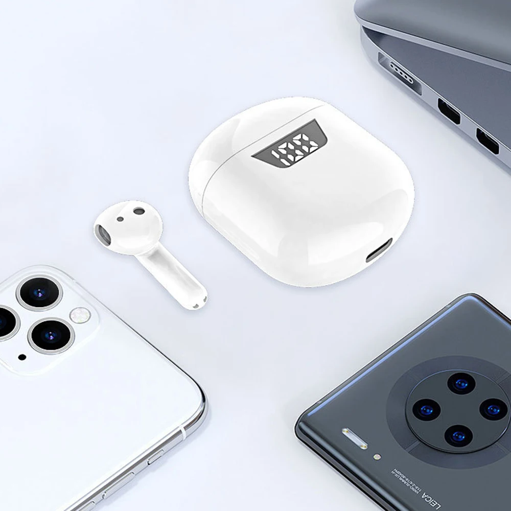 TWS Bluetooth Беспроводные наушники с микрофоном BT5.0 наушники-вкладыши спортивные pk i9000
