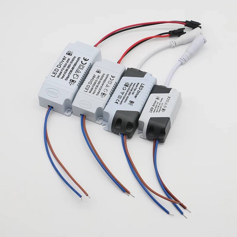 

LED Power Supply 1W-24W 280mA Driver Adapter With SM Or DC Plug AC90-265V Lighting Transformer For LED Panel Light Downlight
