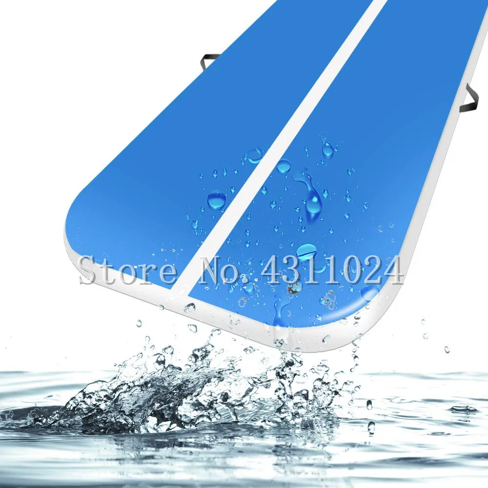 Скидка Бесплатная доставка 7x2x0,2 м надувной воздушный трек надувной гимнастика для обучения 8 дюймов Толщина Airtrack коврики с электрическим стартеро...