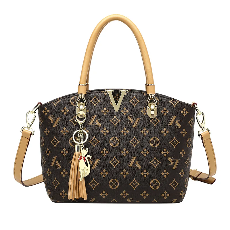 Genuine Leather Handbags 2021 New Fashion Large-capacity Shopping Bag All-match Shoulder Satchels Purses Tote Bags for Women Sac