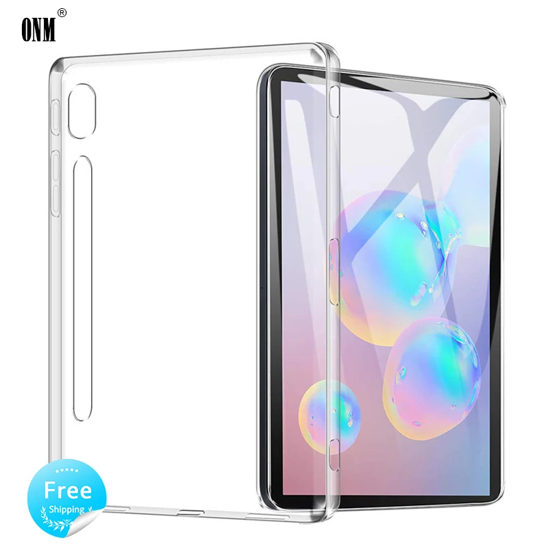 Чехол для Samsung Galaxy Tab S6 10 5 2019 дюйма силиконовый прозрачный мягкий чехол из ТПУ