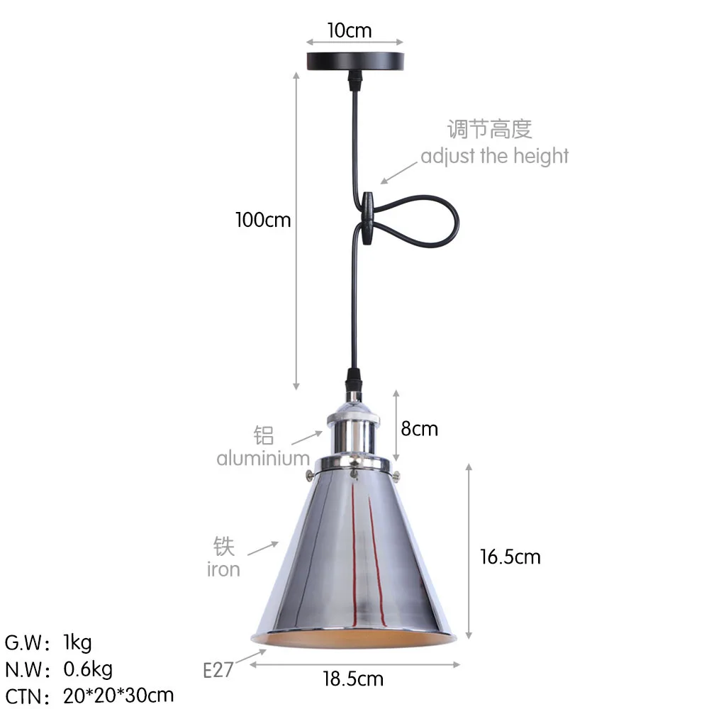 220 В подвесные светильники s декоративные комнатные светсветильник льники ing E27
