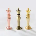 Штамп для печати на воске с металлической ручкой и короной