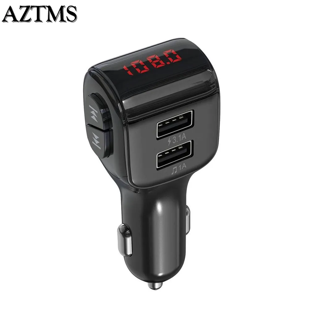 A01 FM Bluetooth Автомобильный приемник адаптер передатчик MP3 плеер Музыка Громкая