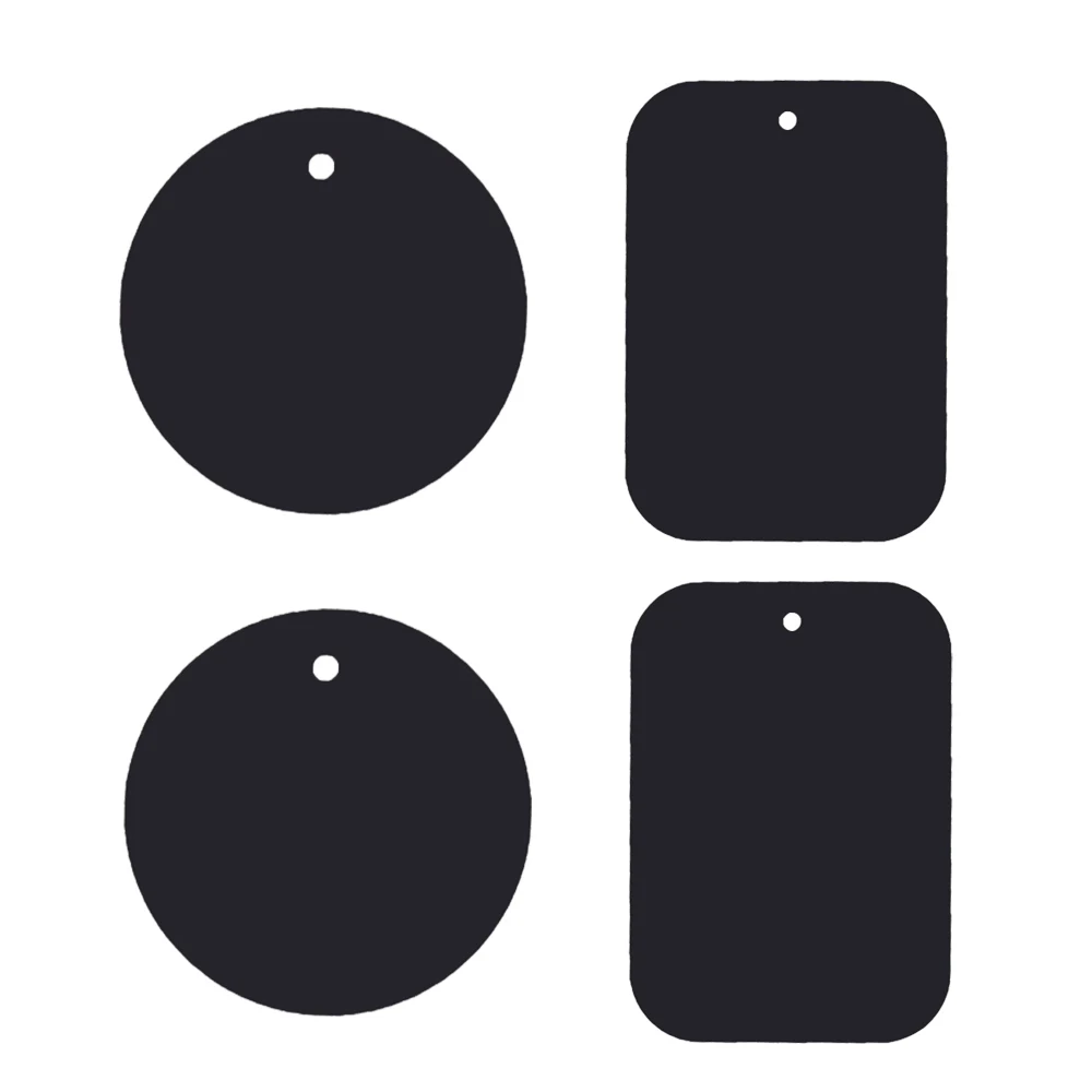 Держатель с креплением на металлических пластин Замена Наборы 3 м клейкой ленты