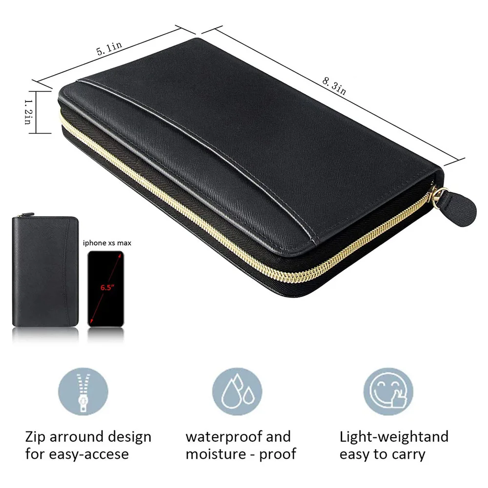 Денежные бюджетные конверты бумажники для женщин 12 листов папки бюджетных