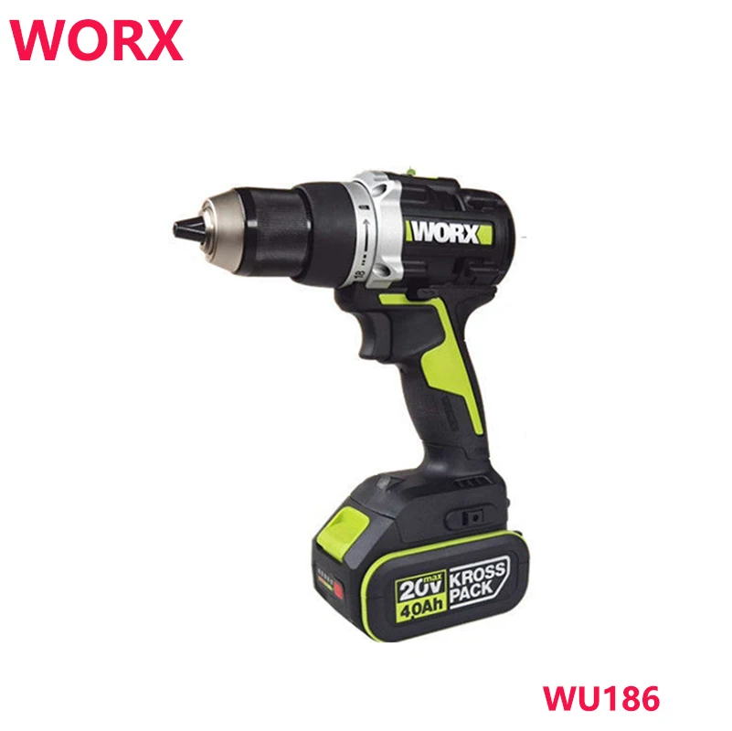 

WORX electric drill WU186 lithium battery 20V power tool