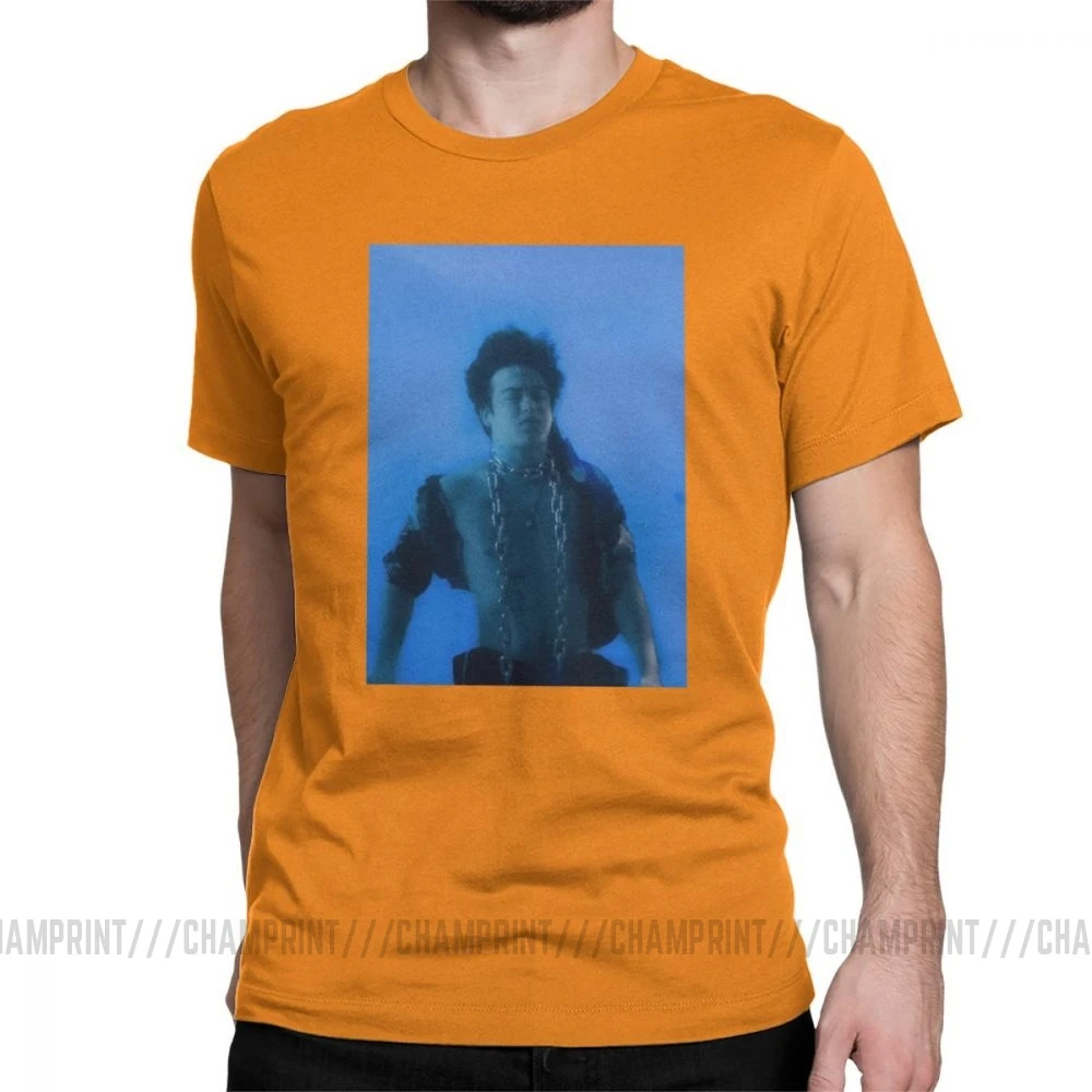 Joji In Tongues футболки для мужчин грязный Франк розовый Guy Meme японский Youtube сумасшедшая хлопковая Футболка короткий рукав Футболка подарок - Цвет: Оранжевый