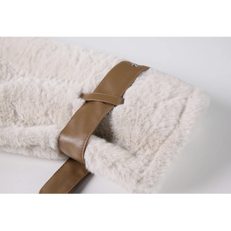 

Motorcycle Streetwear Lamb Wool Jacket Women 2020 Autumn Winter Fashion Warm Thick Oversize Sheepskin Coat Korean Style Outwear