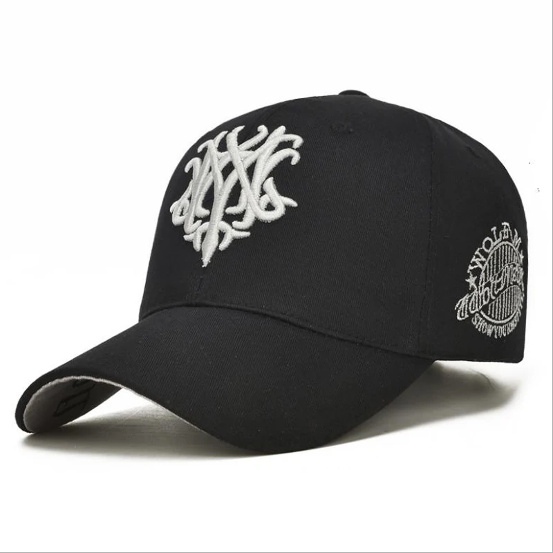 Мужская и Женская бейсбольная кепка Повседневная однотонная бейсболка с