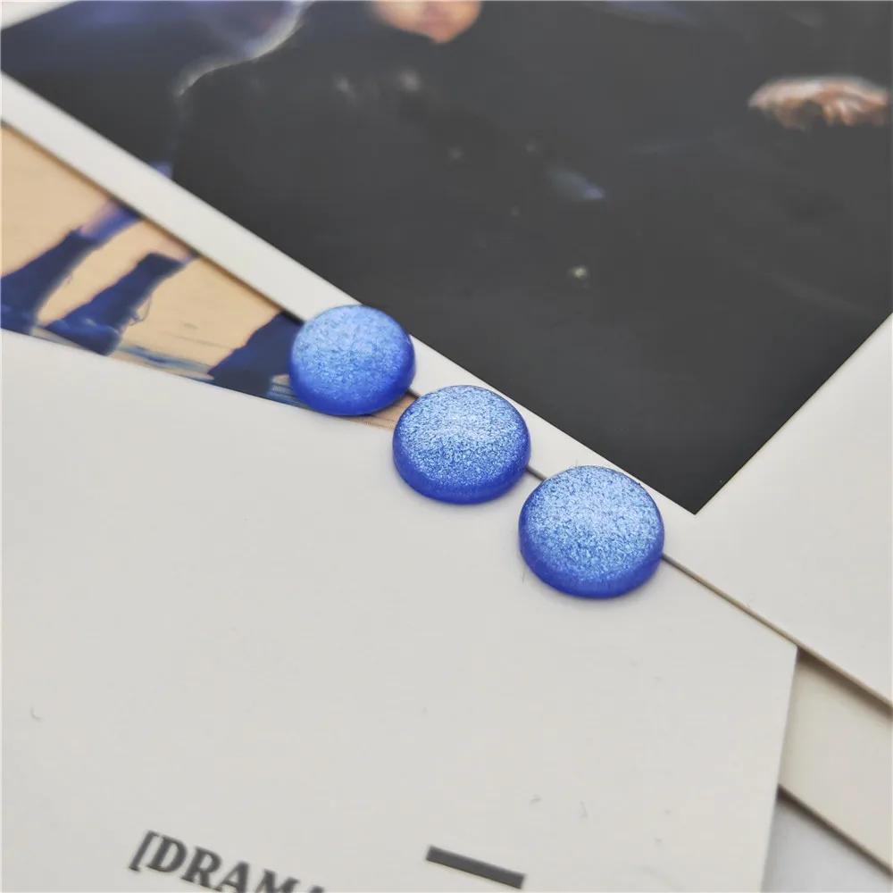 Круглые кабошоновые бусины с плоской задней стороной 50 шт./лот 6 мм 8 10 12 14 для