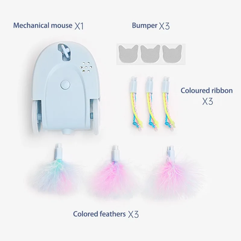 

Bite Resistant Cat Toy Toys for Cats Accessories for Home Self-healing Electric Automatic Funny Cat Artifact Kitty Toy Supplies