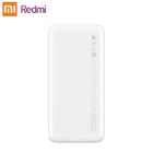 Оригинальное портативное зарядное устройство Xiaomi Redmi 10000 мАч Mi портативное зарядное устройство 20000 Qi быстрое зарядное устройство портативное зарядное устройство
