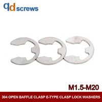 304 m1 5m2 5m3m4m5m6m7m8m9m10m12m15m16m20 open baffle clasp e type clasp washer lock washers din6799