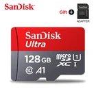 100% Оригинальный Sandisk класс 10 sd-карта, мicro sd, tf карта 16 Гб оперативной памяти, 32 Гб встроенной памяти, 64 ГБ 128 ГБ 256 Гб карта памяти Class10 Class10 microsd Ультра