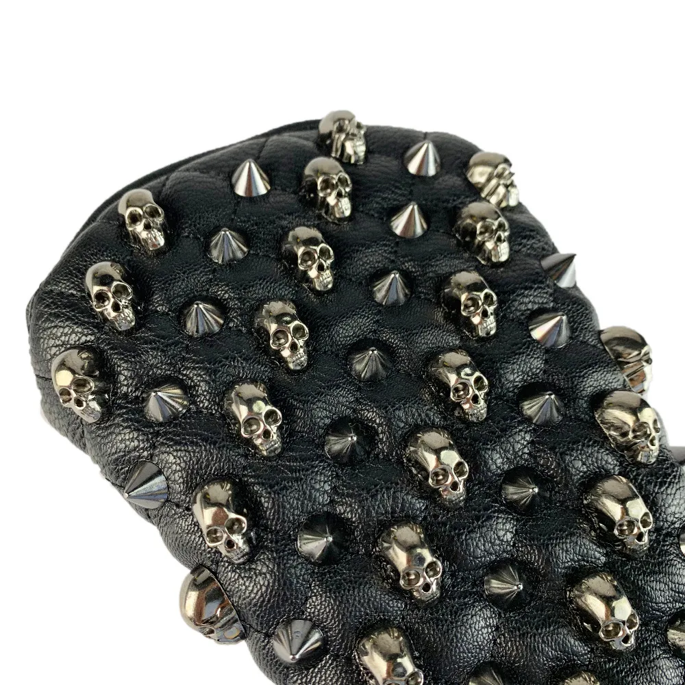 Головные уборы NRC для клюшек #1 Driver #3 #5 головные и сменные с черным черепом|Головка