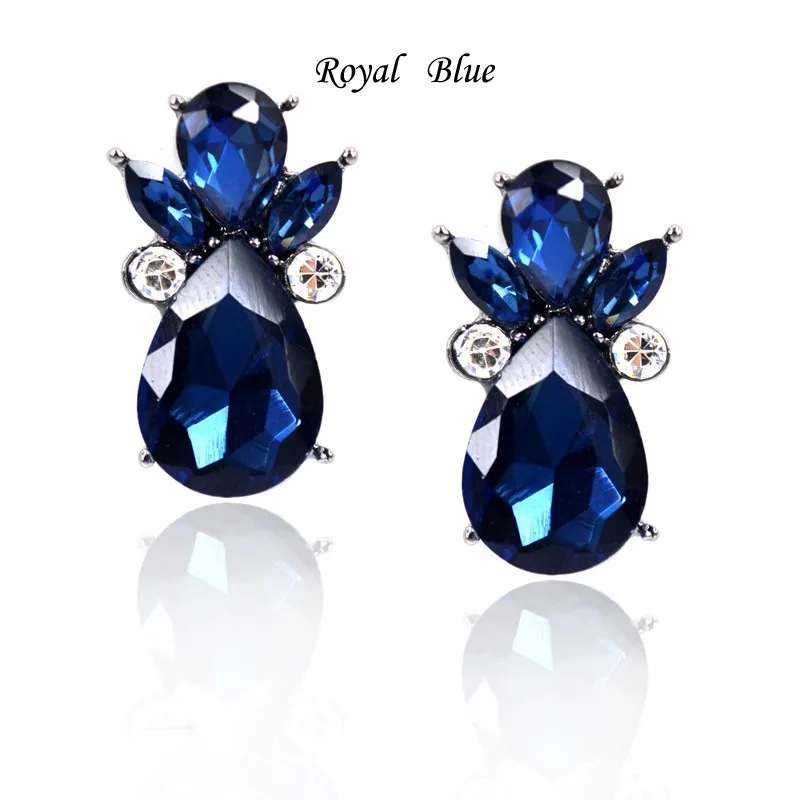 Женские серьги-гвоздики из каучука 14 цветов 2020 |