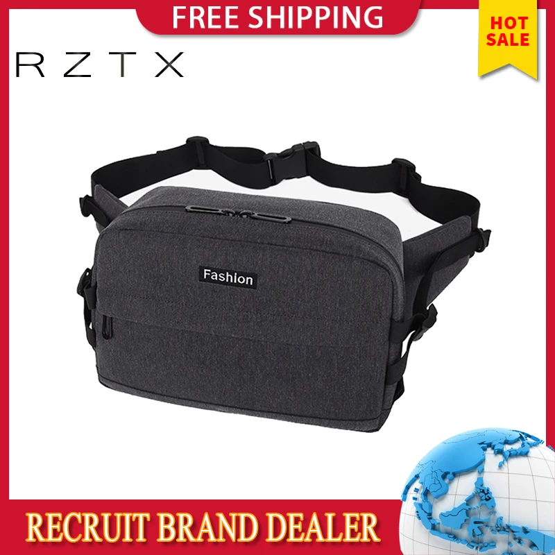 

RZTX 2021 New Waterproof Travel Fanny Pack Mobile Phone Waist Bag Side Waist Bag For Men
