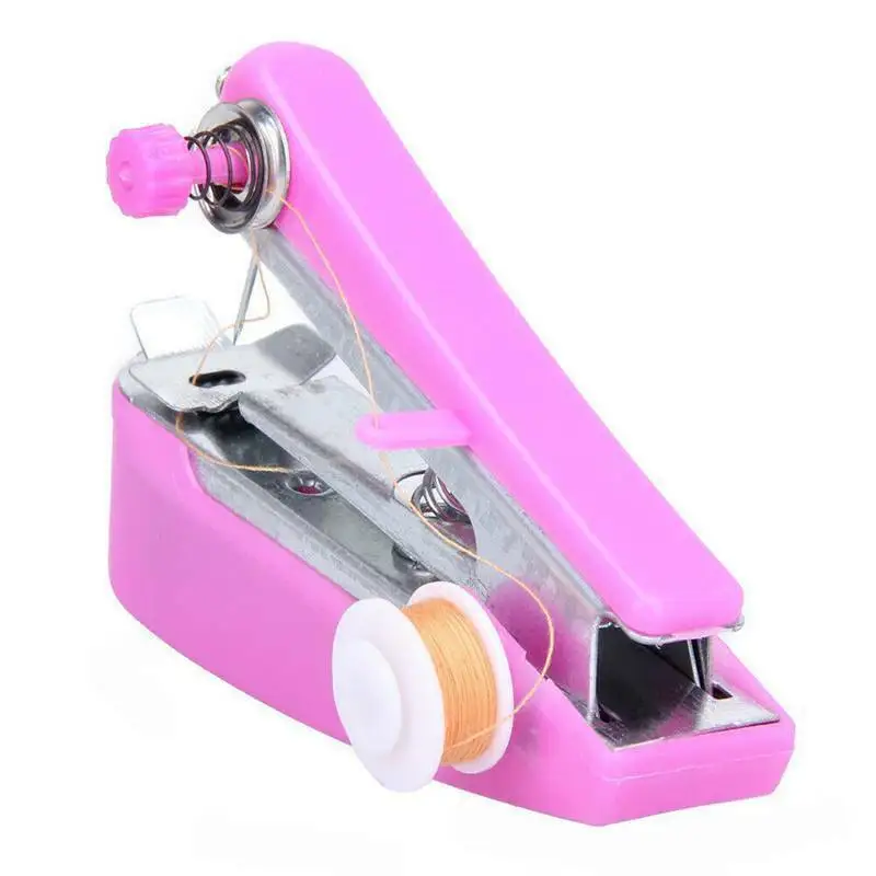 Портативная ручная швейная машина мини ткань для одежды Портативный карман