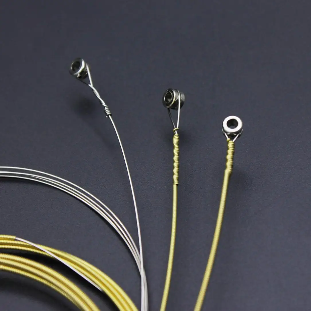 6pcs/set High Quality Durable Portable Acoustic Flok Guitar Strings 012-053 Inch Steel Core with Brass Copper Alloy Winding | Спорт и