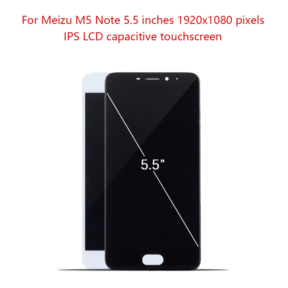 5 &quotоригинал для Meizu M5 NOTE M621H M621M M621Q M621C ЖК дисплей с рамкой сенсорный экран