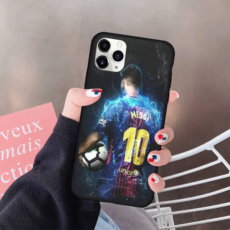 

King Football Messi Phone Case For IPhone 12 Pro Max 6 6s 7 8 Plus XS XR 12mini Se 2020 Iphone 11 Pro Max Case