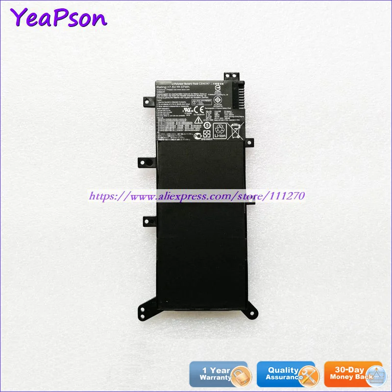 Yeapson 7 6 В 37 Вт/ч подлинный C21N1347 2ICP4/63/134 Φ X555LA X555LD X555LF X555LN | Компьютеры и офис