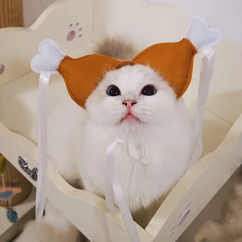 Повязка на голову с куриным барабаном обруч для ног собаки вечевечерние головной