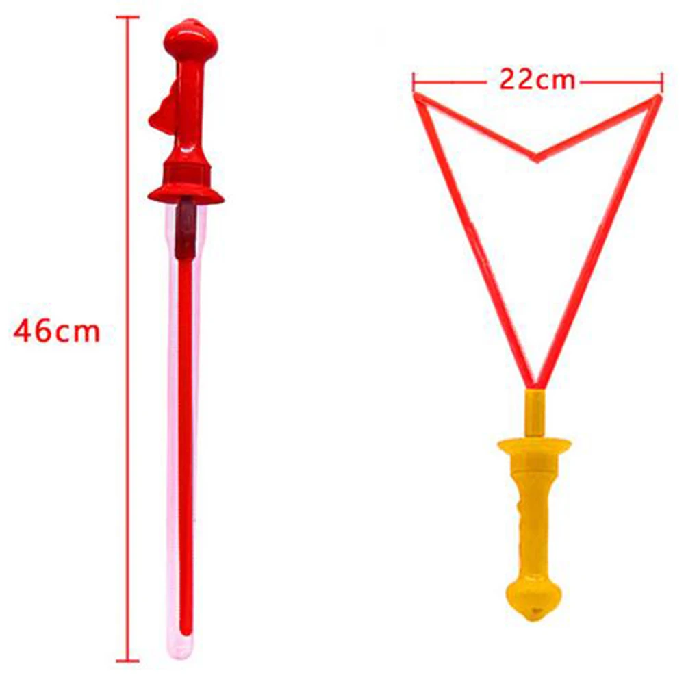 

Long Bubble Machine Gun Bar Sticks Without Water Western Sword Shape For Kids Soap Bubble Big Size Outdoor Toys