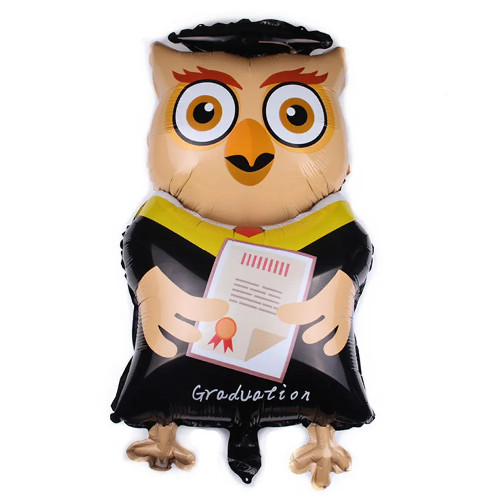 Выпускной фольга шары Сова дятел баллон Дети надувные игрушки украшения