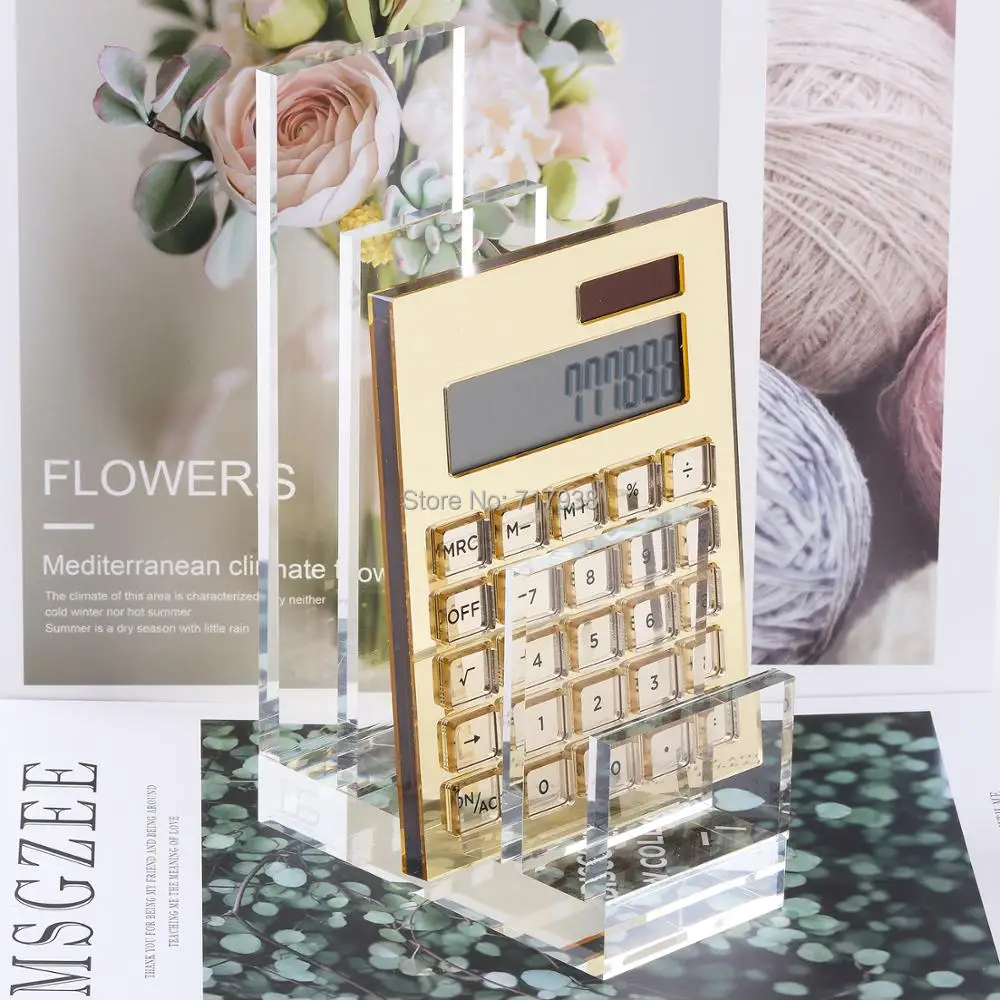 Акриловые ножницы швейные акриловый калькулятор на солнечной энергии офисные