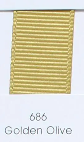 686 38 мм Ширина полиэстер 1,5 дюйма однотонная корсажная лента 50Y желтая лента - Цвет: 686