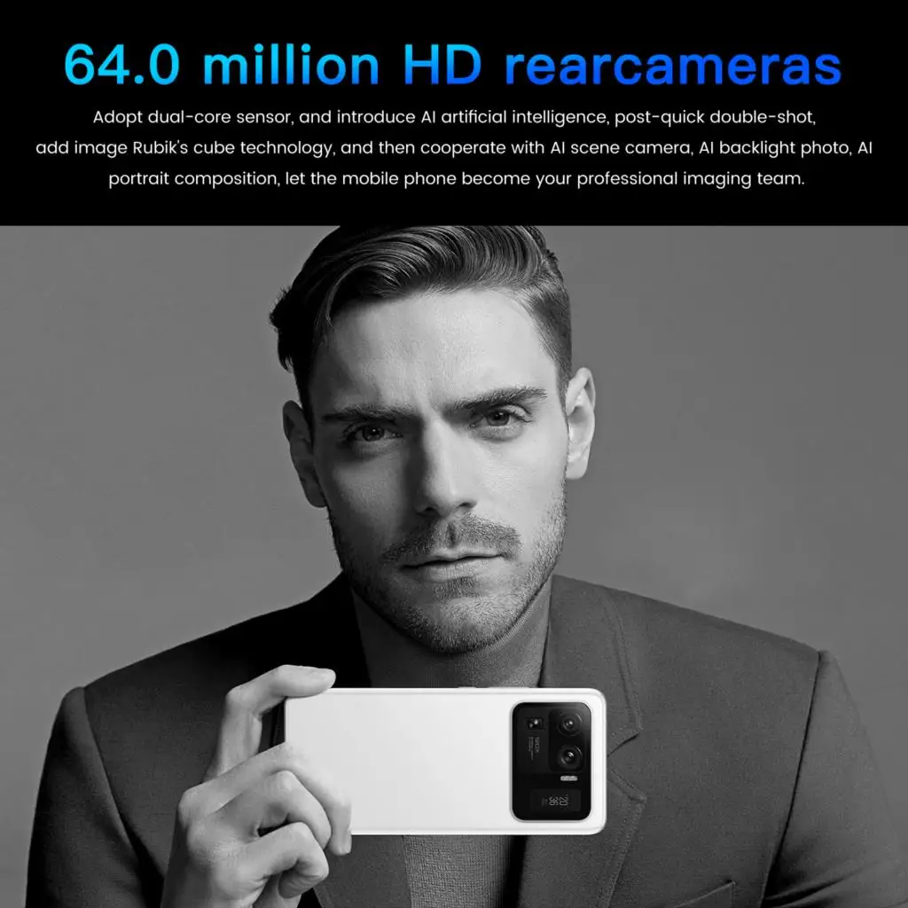 M11-tel&eacute;fono m&oacute;vil Ultra de 7,0 pulgadas, 16GB + 512GB, red 5G, identificaci&oacute;n de huellas dactilares, 7200mAh, 32 + 64MP, SIM Dual + Micro SD-4
