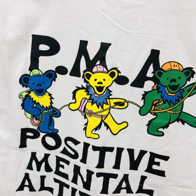 

2021ss Three Little Bears T-shirt Men Women Best Quality Digital Printing Fashion Casual Top Tees T Shirts